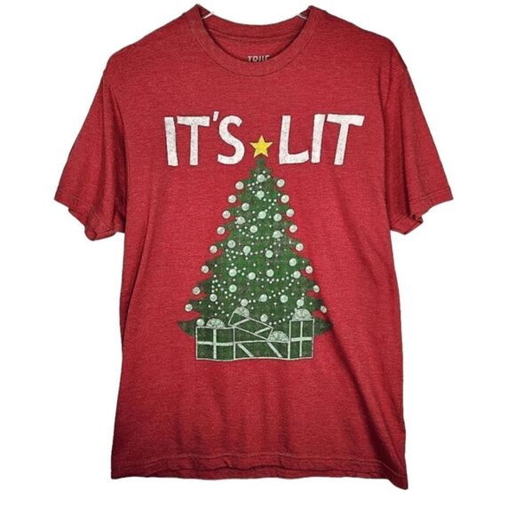 True Craft Other - True Craft~ "It's Lit" Christmas Tree Tee
